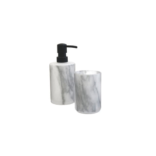 Copo de Vidro Mármore Gris