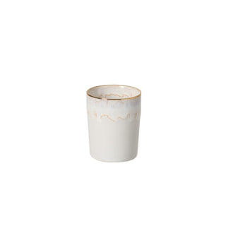 Copo Taormina Branco & Dourado