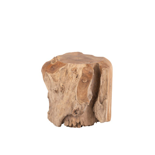 Tamborete Raoul, Madeira Teca Natura