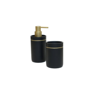 Copo Bly Preto & Dourado