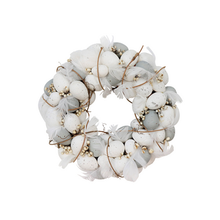 Coroa De Ovos Páscoa, 33 cm