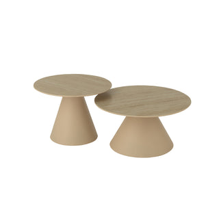 Mesa Auxiliar C/ Tampo Bege