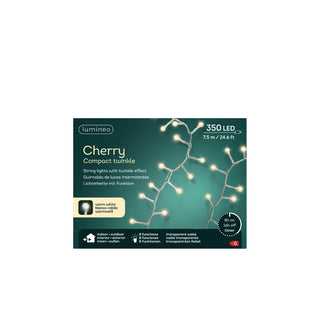 Luzes LED, Cereja, 350 LEDS, 750 cm