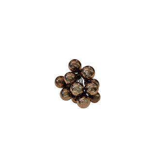 Conjunto de Mini Bolas Castanhas, Ø 2 cm