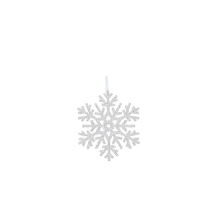 Floco de Neve C/ Fios Decorativos, 30 cm