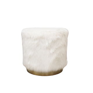 Pouf Pêlo Montreal com Base Ouro