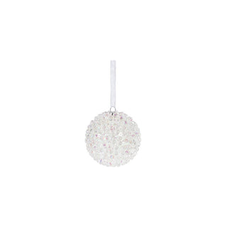 Bola Pérolas Transparentes Ø 9 cm