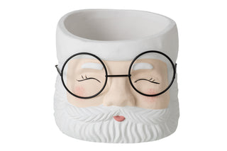 Vaso Pai Natal Branco