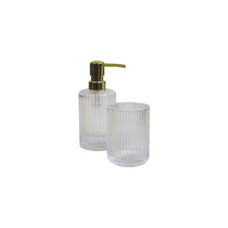 Dispensador Vidro / Dourado
