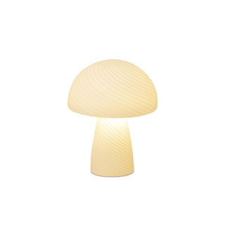Candeeiro de Mesa Cogumelo Vidro