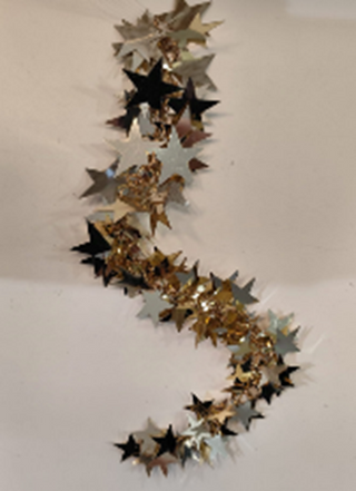 Pingente C/Estrelas, Alt. 29 cm