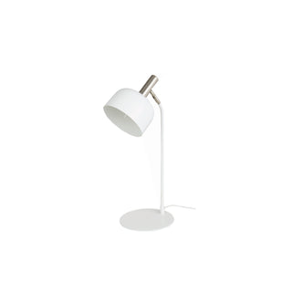 Candeeiro de Mesa Metal Branco
