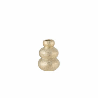 Jarra Porcelana Dourada, 12 cm