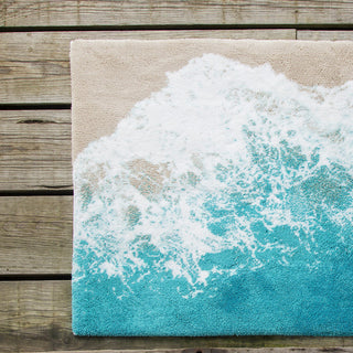 Tapete Malibu Habidecor 70x140 cm em 100% algodão egípcio Giza. 2000g/m². Produzido em Portugal. Suavidade e conforto premium para casa de banho ou quarto.