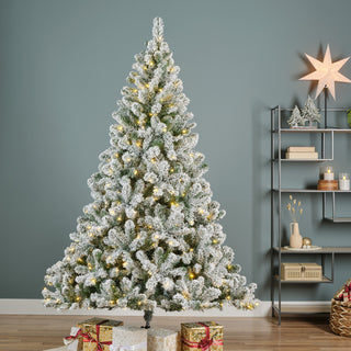 Pinheiro Imperial Nevado com 380 LED (210cm)