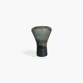 Jarra C/ Base em Madeira, H37.5 cm