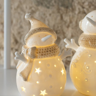 Boneco de Neve C/LED
