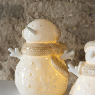 Boneco de Neve C/LED (18cm)