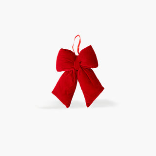 Laço de Veludo Vermelho 16cm / 22cm