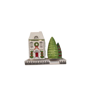 Conjunto Saleiro e Pimenteiro Natal