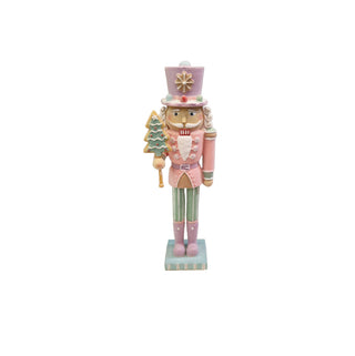 Quebra Nozes Gengibre Rosa, Alt. 36 cm