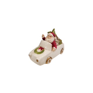 Carro Branco Pai Natal