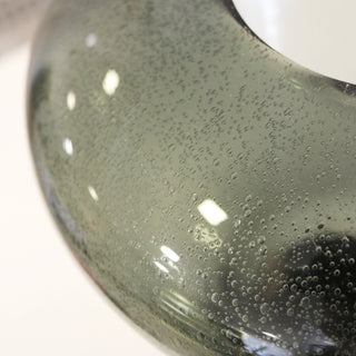 Tealight C/ Base em Madeira, H37.5 cm