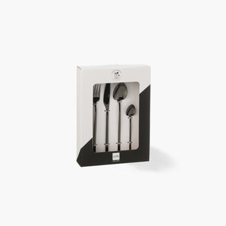 Talheres 24 Peças Inox Negro