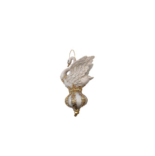 Pingente Cisne Real, Alt. 14 cm