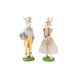 Coelho em Pé C/Cesto, Uni.