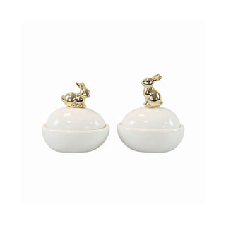 Ovo Caixa C/Coelho Ouro, Uni.