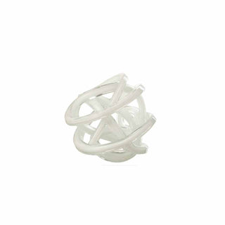 Pisa Papel de Vidro Branco, 20 cm