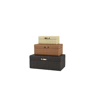 Baú Retangular C/ Laço em Ferro